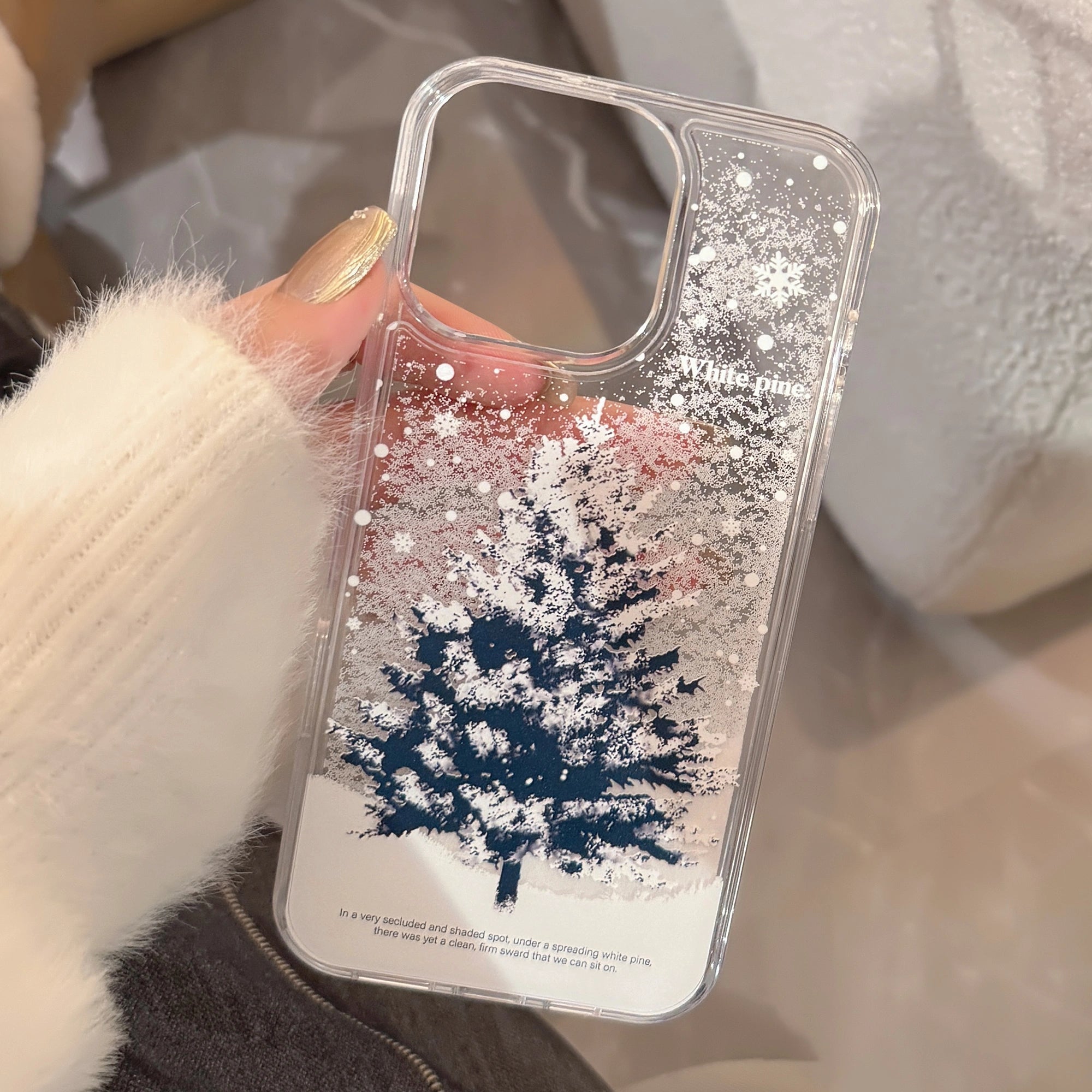 Frosted Peaks - iPhone Case